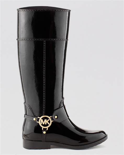 michael kors tall rain boots|michael kors waterproof boots.